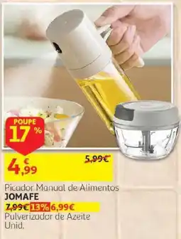 Auchan Picador Manual de Alimentos Jomafe promoção