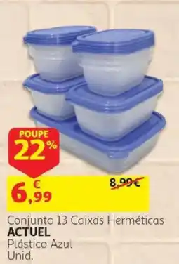 Auchan Conjunto 13 Coixas Herméticas promoção