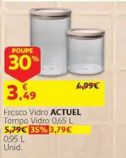 Auchan Fresco Vidro Actuel promoção