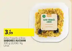 Auchan Alho Francês à Brás promoção