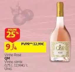 Auchan Qsr Vinho Rosé promoção