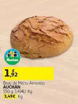 Auchan Broa de Milho Amarelo Auchan promoção