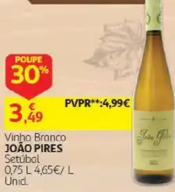 Auchan Vinho Branco João Pires promoção