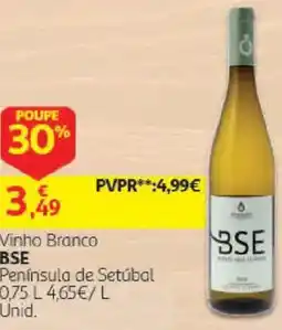 Auchan Vinho Branco BSE promoção