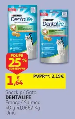 Auchan Snack p/ Gato DENTALIFE promoção
