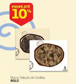 Auchan Numa Seleção de Cookies Rolo promoção
