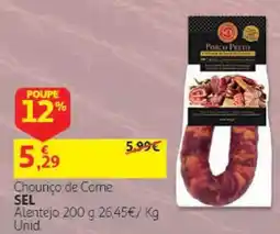 Auchan Chouriço de Carne Sel promoção