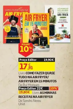 Auchan como fazer quase tudo na air fryer/air fryer em 15 minutos promoção