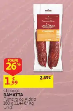 Auchan Chourico damatta promoção