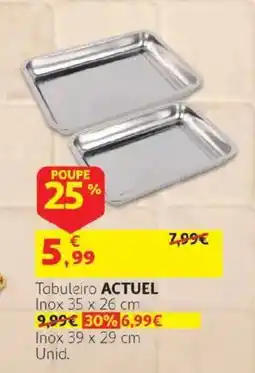 Auchan Tabuleiro ACTUEL promoção