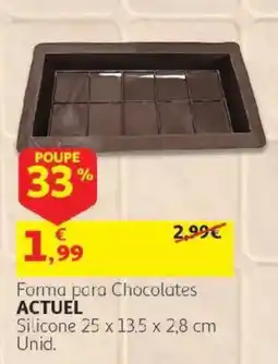 Auchan Forma para chocolates promoção