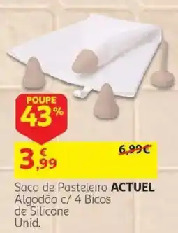 Auchan Saco de Pasteleiro ACTUEL promoção