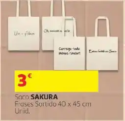 Auchan Saco sakura promoção