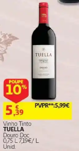 Auchan Vinho Tinto Tuella promoção