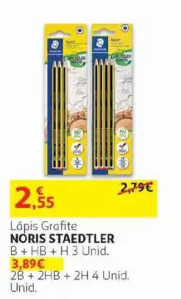 Auchan Lápis Grafite Noris Staedtler promoção