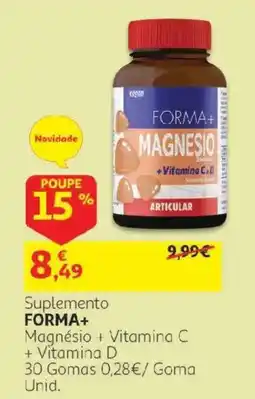 Auchan Forma+ magnésio promoção