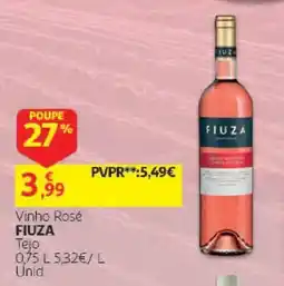 Auchan vinho rosé fiuza promoção