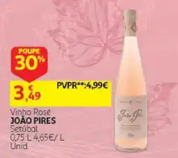 Auchan vinho rosé joão pires promoção