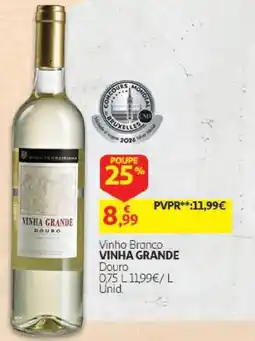 Auchan Vinha Grande Vinho Branco Douro promoção