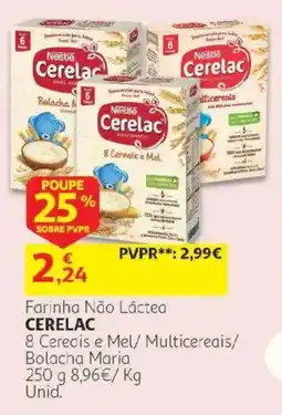 Auchan Farinha Não Láctea CERELAC promoção