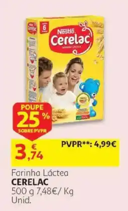Auchan Farinha Láctea Cerelac promoção