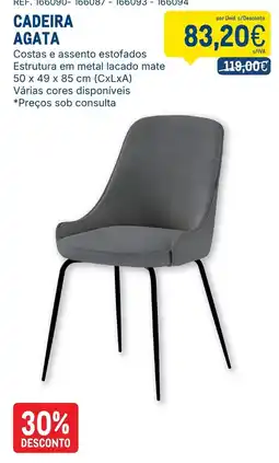 Makro cadeira agata promoção