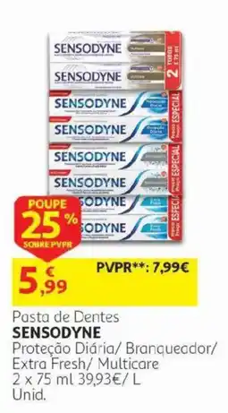Auchan Pasta de Dentes Sensodyne promoção