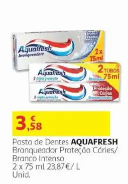 Auchan Pasta de Dentes AQUAFRESH promoção