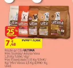 Auchan Ração p/ Cão ultima promoção