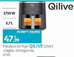 Auchan Fritadeira air fryer qilive q5413 promoção