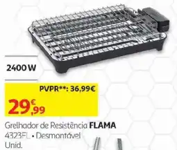 Auchan Grelhador de resistência flama promoção