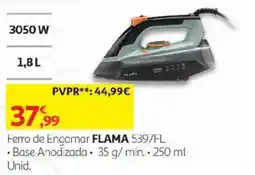 Auchan Ferro de engomar flama 5397fl promoção