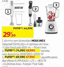 Auchan Varinha sem acessórios moulinex promoção