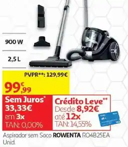 Auchan Aspirador sem saco rowenta ro4b25ea promoção