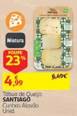 Auchan Tábua de Queijo Santiago Cunhas Alavão promoção