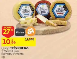 Auchan Queijo TRÊS IGREJAS promoção