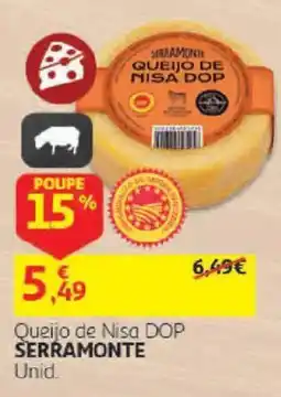 Auchan Queijo de Nisa DOP Serramonte promoção