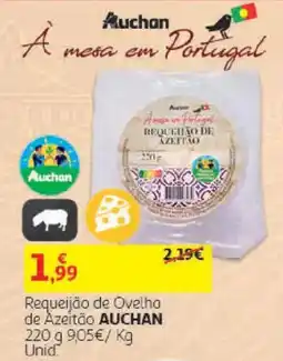 Auchan Requeijão de Ovelha de Azeitão AUCHAN promoção