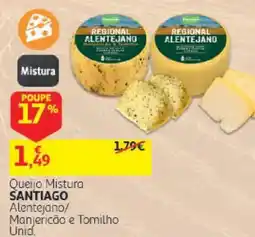 Auchan Queijo Mistura Santiago promoção