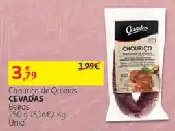 Auchan Chouriço de Quiaios Cevadas promoção