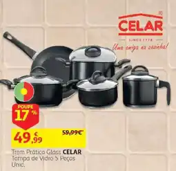 Auchan Trem Prática Glass Celar promoção