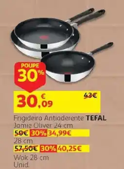 Auchan Frigideira Antiaderente Tefal Jamie Oliver promoção