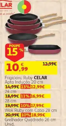Auchan Frigideira ruby celar promoção