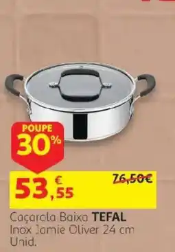 Auchan Caçarola baixa tefal promoção