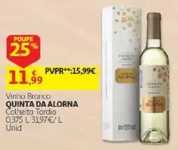Auchan vinho branco quinta da alorna promoção