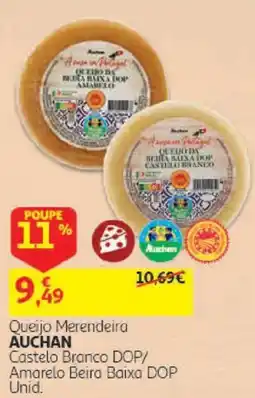 Auchan Queijo Merendeira Auchan promoção