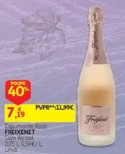 Auchan Espumante Rosé Freixenet Sem Alcool promoção