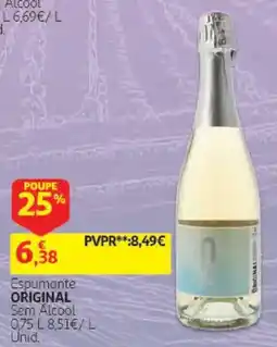Auchan Espumante original promoção