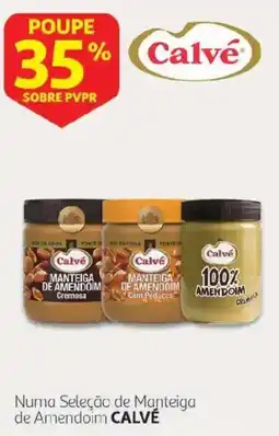 Auchan Manteiga de amendoim calvé promoção