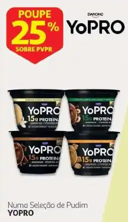 Auchan yopro numa seleção de pudim promoção